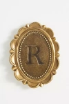 Anthropologie Louisa Wall Monogram In Gold