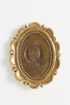 Anthropologie Louisa Wall Monogram In Gold