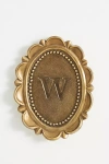 Anthropologie Louisa Wall Monogram In Gold