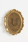 Anthropologie Louisa Wall Monogram In Gold