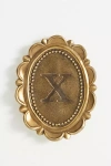 Anthropologie Louisa Wall Monogram In Gold