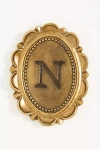 Anthropologie Louisa Wall Monogram In Gold