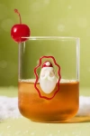 Anthropologie Love Notes Holiday Juice Glasses In Multi