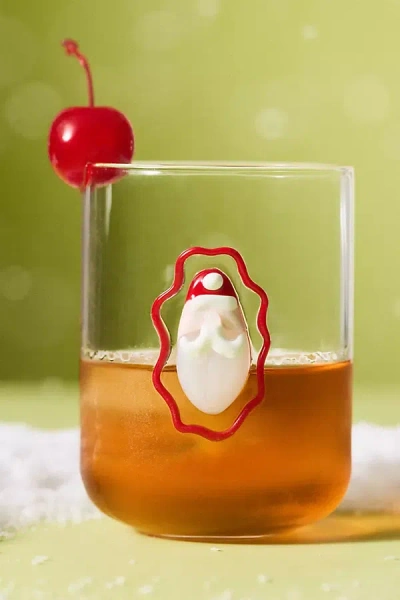 Anthropologie Love Notes Holiday Juice Glasses In Multi