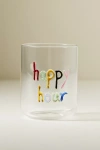 Anthropologie Love Notes Juice Glass In Transparent
