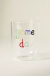 Anthropologie Love Notes Juice Glass In Transparent