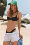 Anthropologie Lspace Belle Smocked Bikini Top