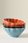 Anthropologie Lucie Portuguese Stoneware Bowl, Set Of 4 In Multi