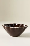 Anthropologie Lucie Portuguese Stoneware Bowl, Set Of 4 In Brown