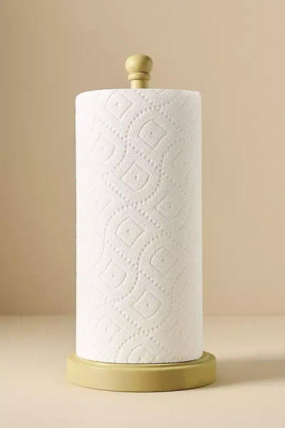 Anthropologie Lucy Paper Towel Holder In White