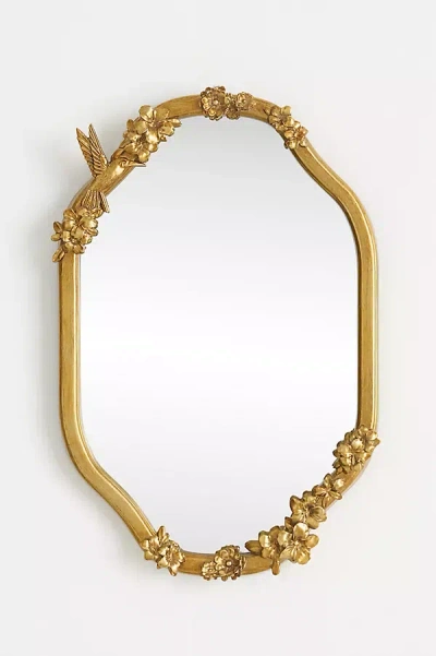 Anthropologie Luisa Petite Gallery Wall Mirror In Gold