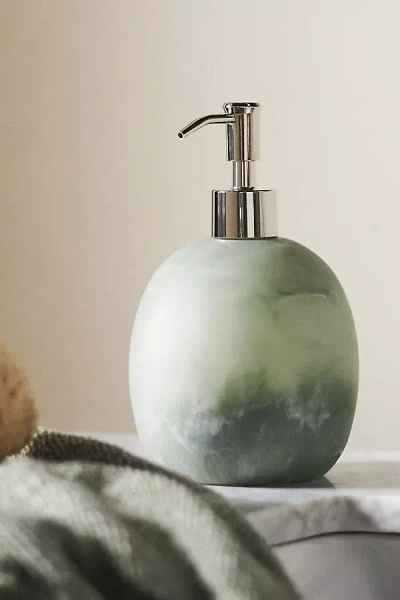 Anthropologie Luna Soap Dispenser In Green