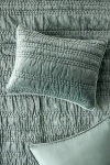 Anthropologie Lustered Velvet Alastair Shams, Set Of 2