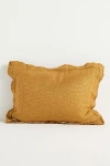 Anthropologie Luxe Linen Blend Pillow