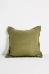 Anthropologie Luxe Linen Blend Pillow