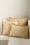 Anthropologie Luxe Linen Blend Pillow