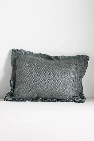 Anthropologie Luxe Linen Blend Pillow