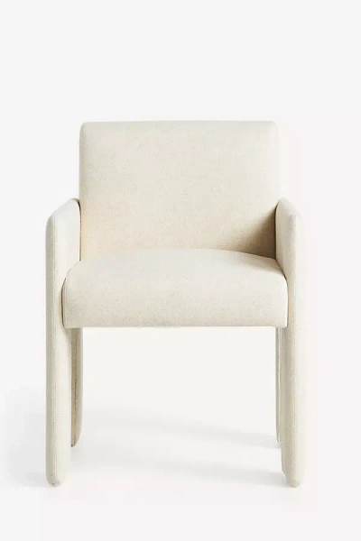 Anthropologie Lydia Dining Armchair In Neutral