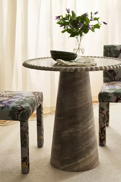 Anthropologie Lyla Marble 30" Bistro Table
