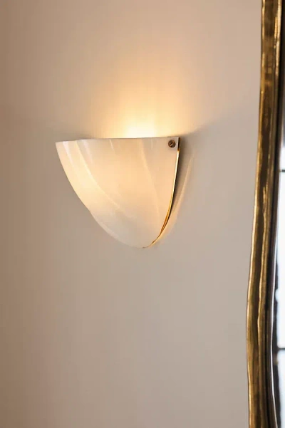 Anthropologie Lynn Glass Sconce