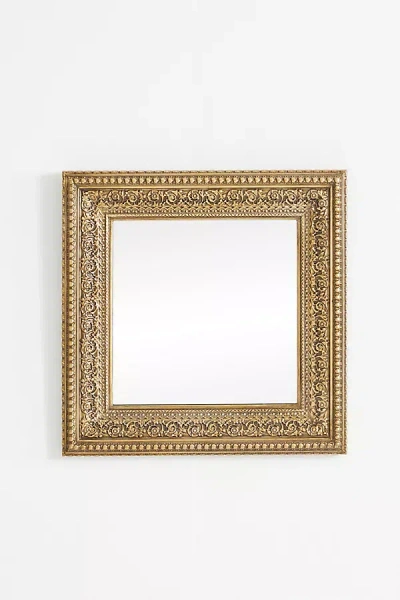 Anthropologie Mabel Petite Gallery Wall Mirror In Brown