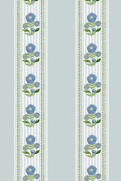Anthropologie Mackenzie Floral Peel-and-stick Wallpaper