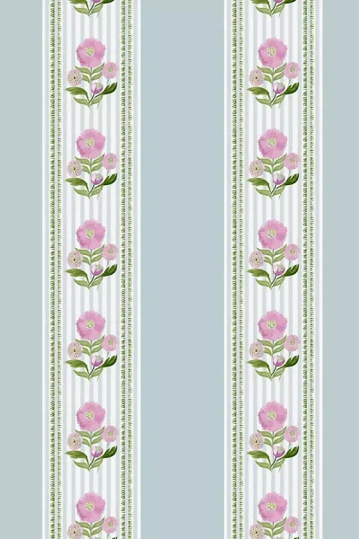 Anthropologie Mackenzie Floral Peel-and-stick Wallpaper