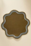 Anthropologie Madeline Cotton Round Placemat In Brown