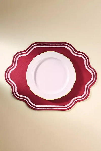 Anthropologie Madeline Embroidered Cotton Placemat