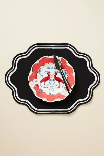 Anthropologie Madeline Placemat In Black