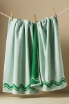 Anthropologie Madeline Terry Dish Towels, Set Of 2 In Blue