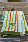 Anthropologie Madison Embroidered Cotton Beach Towel In Multi