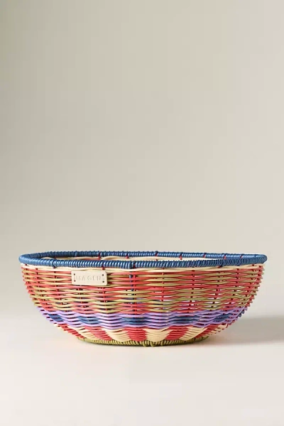 Anthropologie Maegan Woven Fruit Bowl In Multi