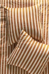 Anthropologie Maeve By  Sateen Euro Sham In Brown