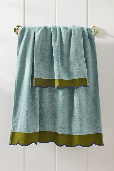 Anthropologie Maeve Cotton Decorative Edge Towel Collection