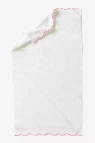 Anthropologie Maeve Cotton Decorative Edge Towel Collection