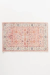 Anthropologie Maisie Cotton Bath Mat In Orange