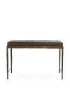 Anthropologie Malo Leather Bench In Black
