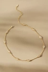 Anthropologie Marquis Sparkle Necklace In Gold