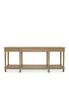 Anthropologie Martha Oak Console Table