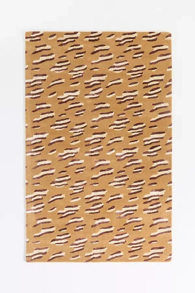 Anthropologie Meena Tufted Wool-blend Rug