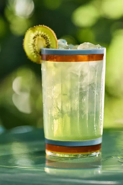 Anthropologie Meg Tumbler Glass In Transparent