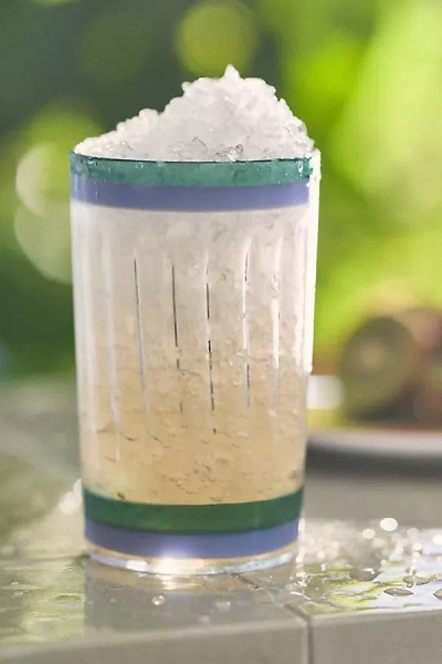 Anthropologie Meg Tumbler Glass In Transparent