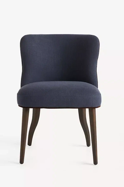 Anthropologie Meryl Dining Chair In Blue
