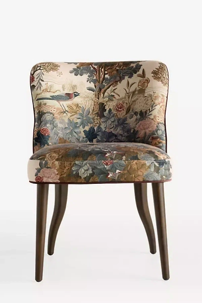 Anthropologie Meryl Francois Dining Chair In Brown