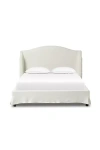 Anthropologie Meryl Slipcover Bed In White