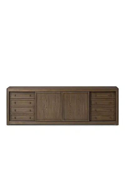 Anthropologie Miko Oak Media Console In Brown