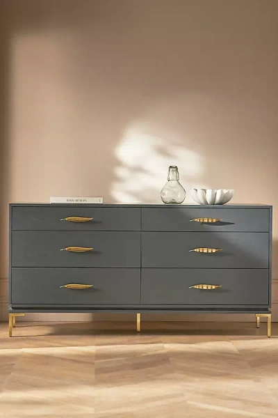 Anthropologie Midred Dresser In Gray
