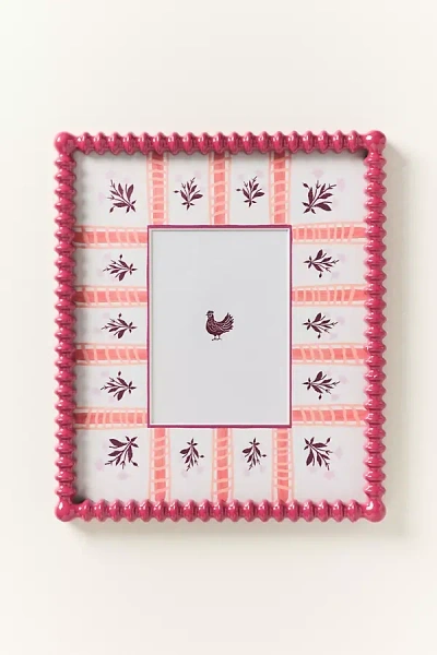 Anthropologie Millie Gallery Frame In Red