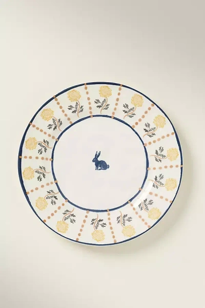 Anthropologie Millie Stoneware Dessert Plate In Multi